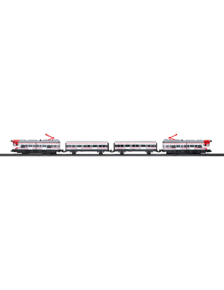 Trenulet electric calatori Cercanias RENFE cu