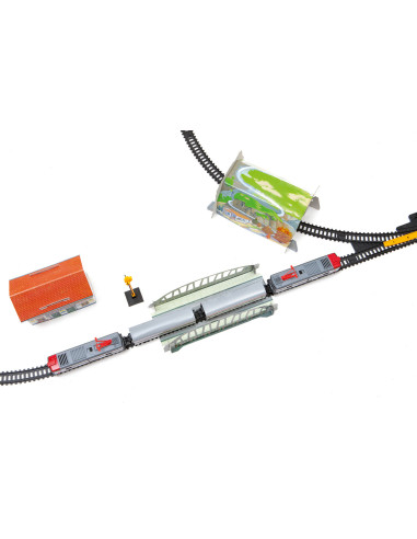 Trenulet electric calatori Cercanias RENFE cu
