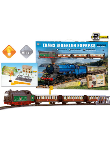 Trenulet electric calatori Expresul Transiberian,SE8412514004504