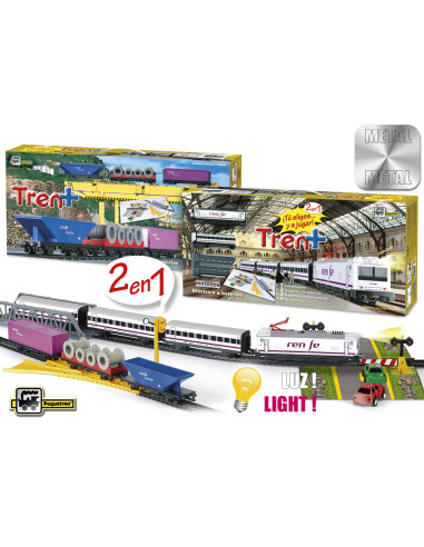 Trenulet electric calatori si marfa RENFE Tren+,SE8412514009059