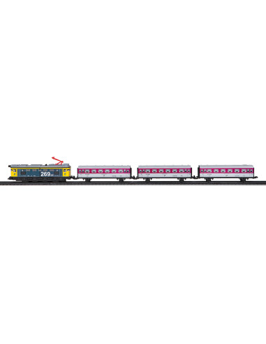 Trenulet electric calatori si marfa DOBLE TREN,SE8412514009004