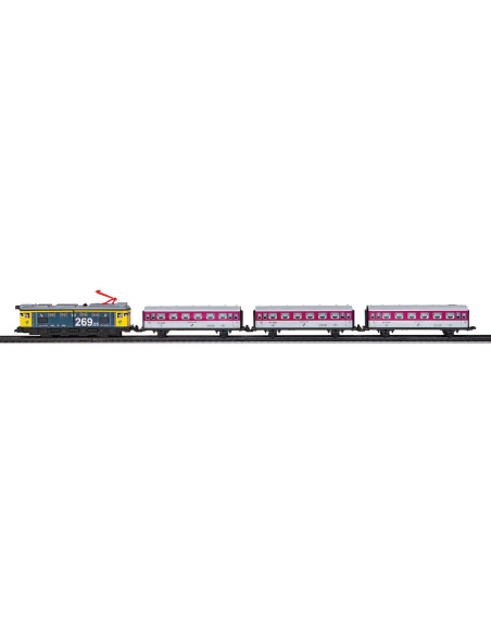 Trenulet electric calatori si marfa DOBLE TREN,SE8412514009004