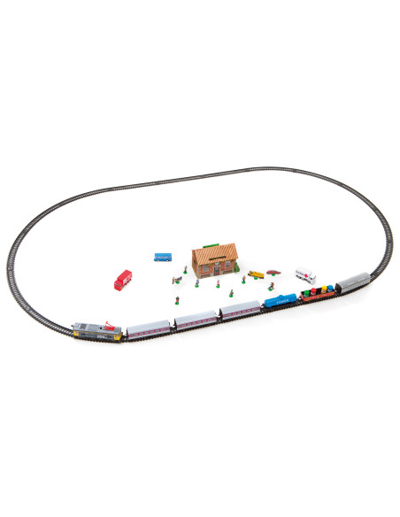 Trenulet electric calatori si marfa DOBLE TREN,SE8412514009004