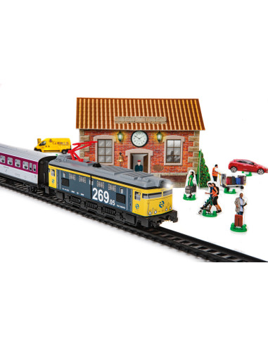 Trenulet electric calatori si marfa DOBLE TREN,SE8412514009004