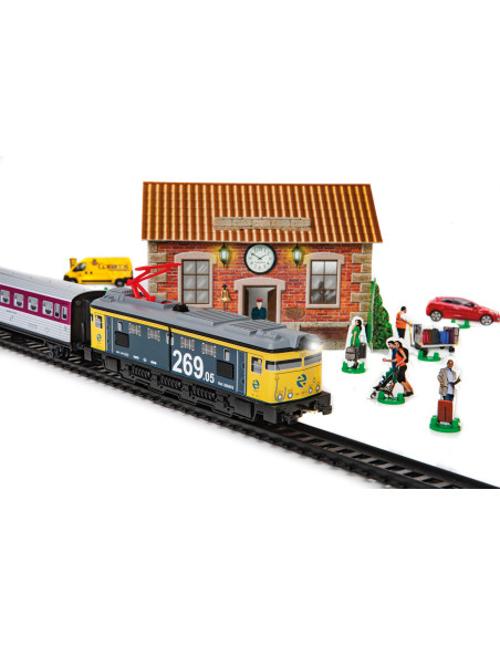 Trenulet electric calatori si marfa DOBLE TREN,SE8412514009004