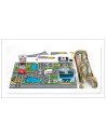 Trenulet electric High Speed RENFE cu statie, tunel si