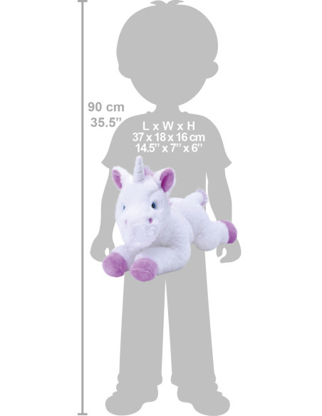 Unicorn Ecokins - Jucarie Plus Wild Republic 30 cm,WR24767