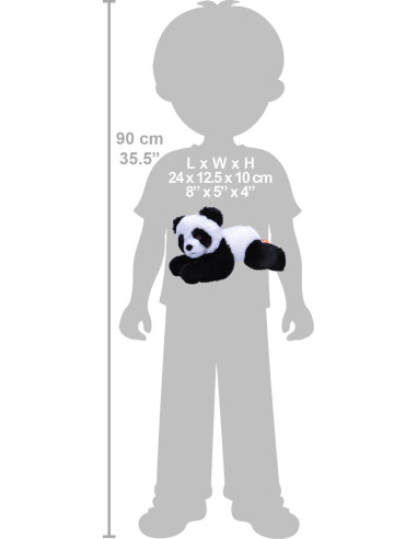 Urs Panda Ecokins - Jucarie Plus Wild Republic 20 cm,WR24796