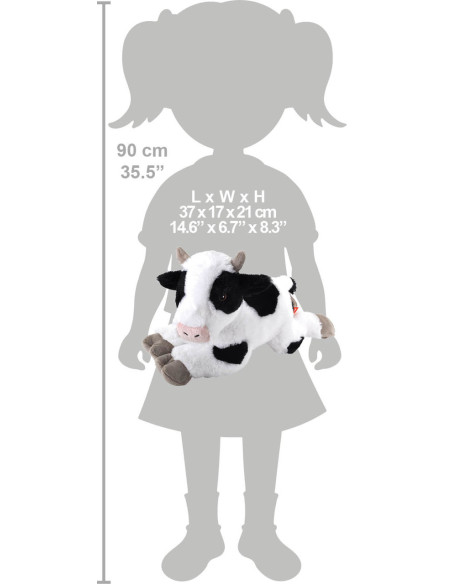 Vacuta Ecokins - Jucarie Plus Wild Republic 30 cm,WR26446