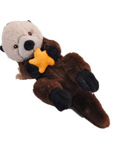 Vidra de mare Ecokins - Jucarie Plus Wild Republic 30 cm,WR25177 2