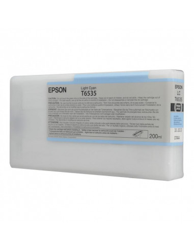 Cartus cerneala original Epson C13T653500, T6535, Cyan,T6535
