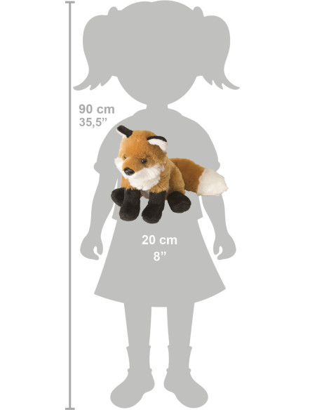 Vulpita Rosie - Jucarie Plus Wild Republic 20 cm,WR11475