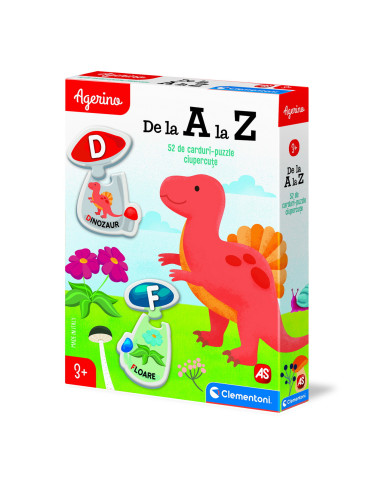 1024-50751,Agerino Puzzle De La A La Z In Limba Romana