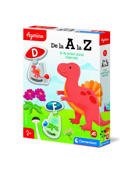 1024-50751,Agerino Puzzle De La A La Z In Limba Romana