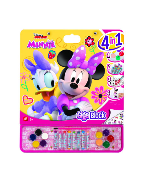 1023-62733,Minnie Set Pentru Desen Giga Block 4 In 1