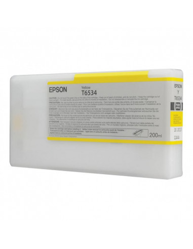 Cartus cerneala original Epson C13T653400, T6534, Yellow,T6534