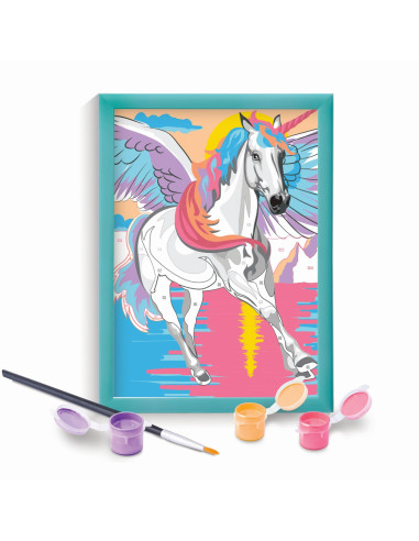 1038-41016,Picteaza Si Inrameaza Unicornul Magic