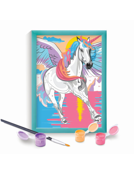 1038-41016,Picteaza Si Inrameaza Unicornul Magic