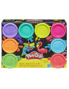 E5063,Play Doh Set 8 Borcanase Neon