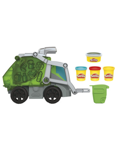 F5173,Playdoh Camion Gunoi 2 In 1