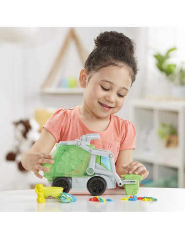 F5173,Playdoh Camion Gunoi 2 In 1