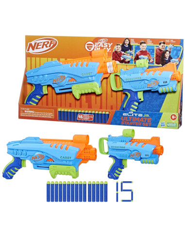 F6369,Nerf Blaster Elite Jr Ultimate Set Starter
