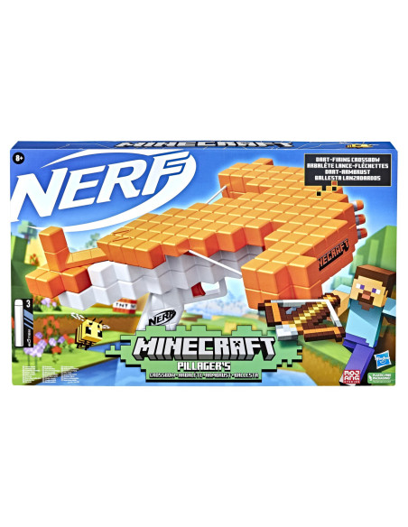 F4415,Nerf Blaster Minecraft Pillagers Crossbow