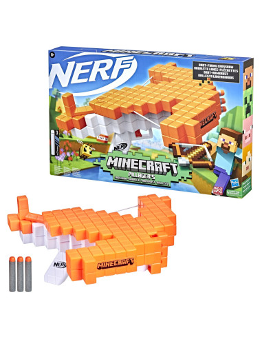 F4415,Nerf Blaster Minecraft Pillagers Crossbow