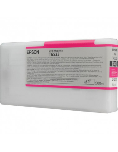 Cartus cerneala original Epson C13T653300, T6533, Magenta,T6533