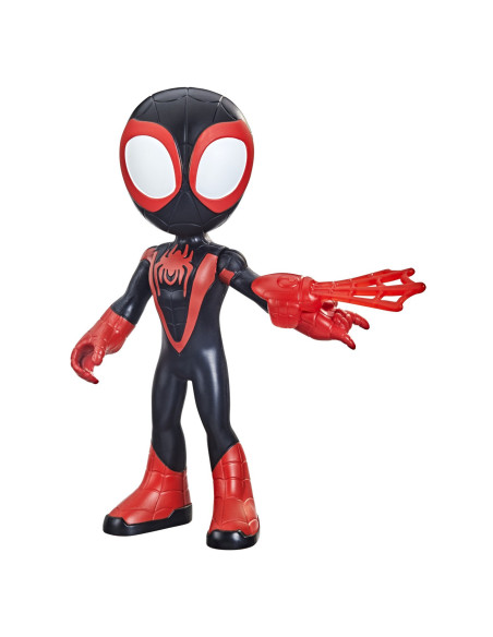 F3711_F3988,Spidey Prietenii Extraordinari Figurina Miles Morales Spider Man Supradimensionata 22.8cm
