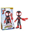 F3711_F3988,Spidey Prietenii Extraordinari Figurina Miles Morales Spider Man Supradimensionata 22.8cm