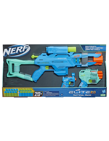 F6146,Nerf Set 3 Blastere Elite 2.0 Tactical Pack