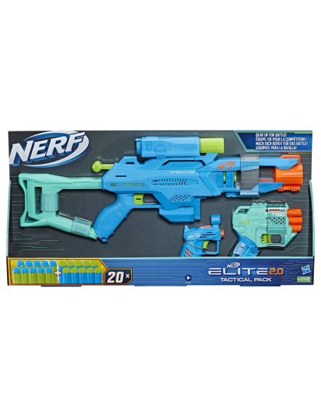 F6146,Nerf Set 3 Blastere Elite 2.0 Tactical Pack