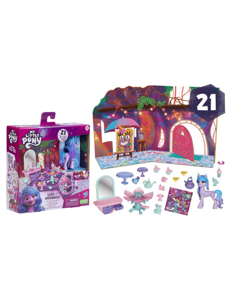 F6112,My Little Pony Izzy Moonbow Petrecerea Cu Ceai A Unicornilor