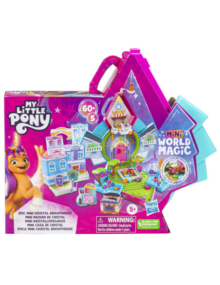 F3875,My Little Pony Mini World Magic Epic Mini Casuta Luminoasa