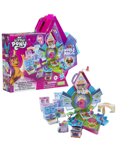 F3875,My Little Pony Mini World Magic Epic Mini Casuta Luminoasa