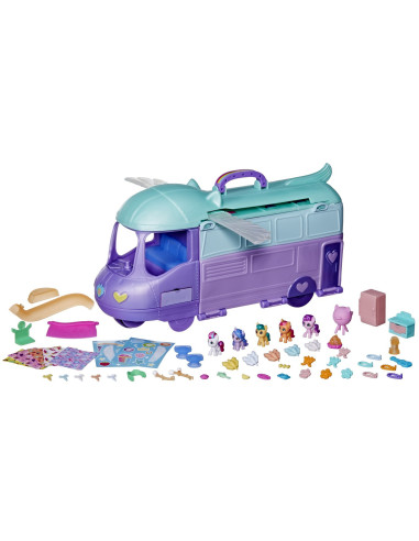 F7650,My Little Pony Mini World Magic Mare Stream Camioneta Magica