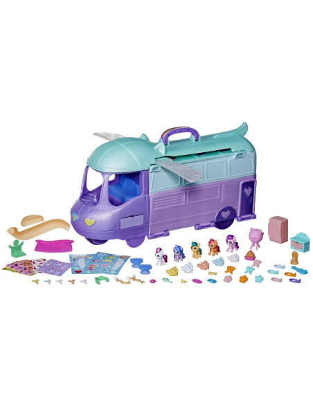 F7650,My Little Pony Mini World Magic Mare Stream Camioneta Magica