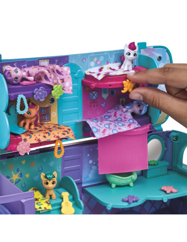 F7650,My Little Pony Mini World Magic Mare Stream Camioneta Magica