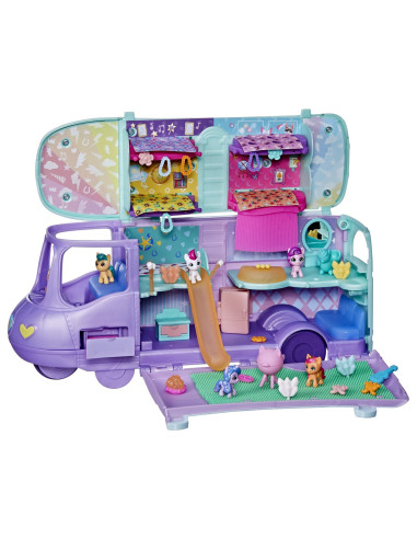 F7650,My Little Pony Mini World Magic Mare Stream Camioneta Magica