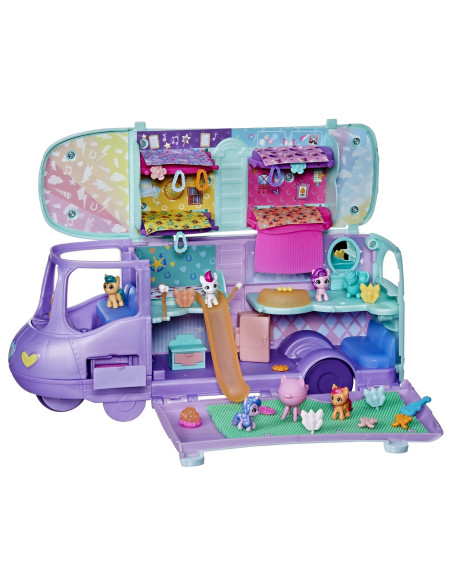 F7650,My Little Pony Mini World Magic Mare Stream Camioneta Magica