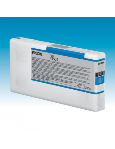 Cartus cerneala original Epson C13T653200, T6532, Cyan,T6532