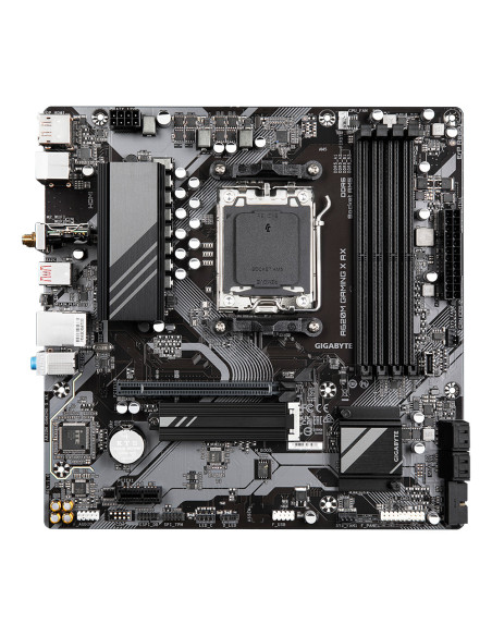 A620M GAMING X AX,Placa de baza Gigabyte A620M GAMING X AX AM5, 4x DDR5, 1x DisplayPort, 1x HDMI, 1x PCIe x16, 1x PCIe x1, 1x M.