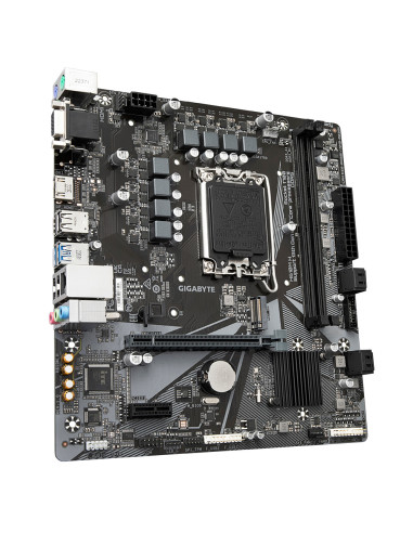 H610M H,Placa de baza Gigabyte H610M H LGA1700, 2xDDR5, 1xD-Sub, 1xHDMI, 1xPCIex16, 1xPCIex1, 1xM.2, 4xSATA 6Gps, Micro