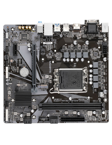 H610M H,Placa de baza Gigabyte H610M H LGA1700, 2xDDR5, 1xD-Sub, 1xHDMI, 1xPCIex16, 1xPCIex1, 1xM.2, 4xSATA 6Gps, Micro
