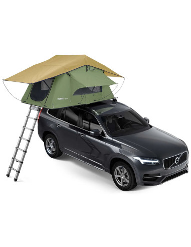 TA901301,Cort auto cu prindere pe plafon, Thule, Kukenam, 3 persoane, Olive Green