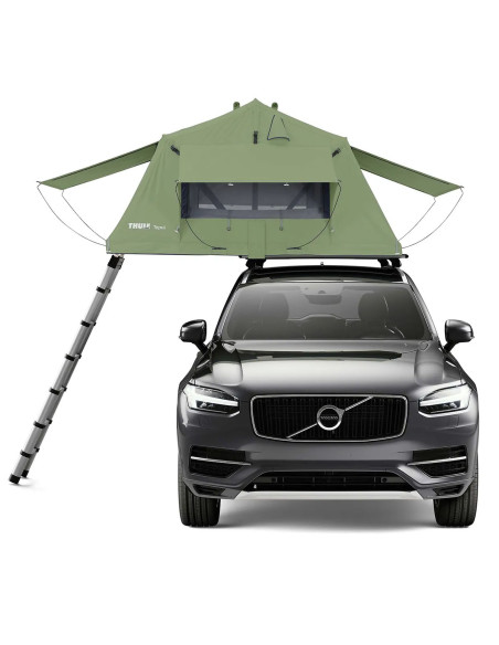 TA901301,Cort auto cu prindere pe plafon, Thule, Kukenam, 3 persoane, Olive Green