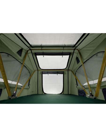 TA901301,Cort auto cu prindere pe plafon, Thule, Kukenam, 3 persoane, Olive Green