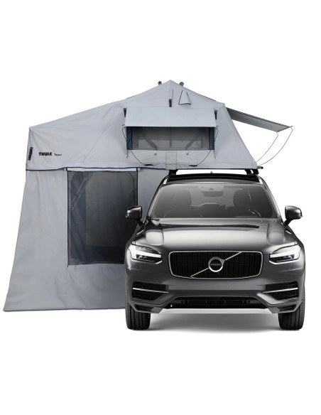 TA901400,Cort auto cu prindere pe plafon, Thule, Autana, 3 persoane, cu anexa inclusa, Haze Gray