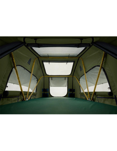 TA901401,Cort auto cu prindere pe plafon, Thule, Autana, 3 persoane, cu anexa inclusa, Olive Green